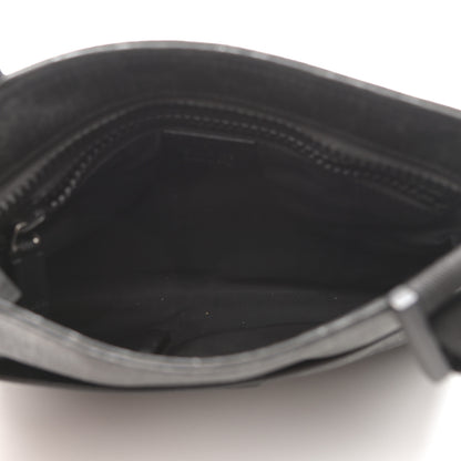Gucci GG Plus Flat Messenger Bag Black Grey 5 of 10
