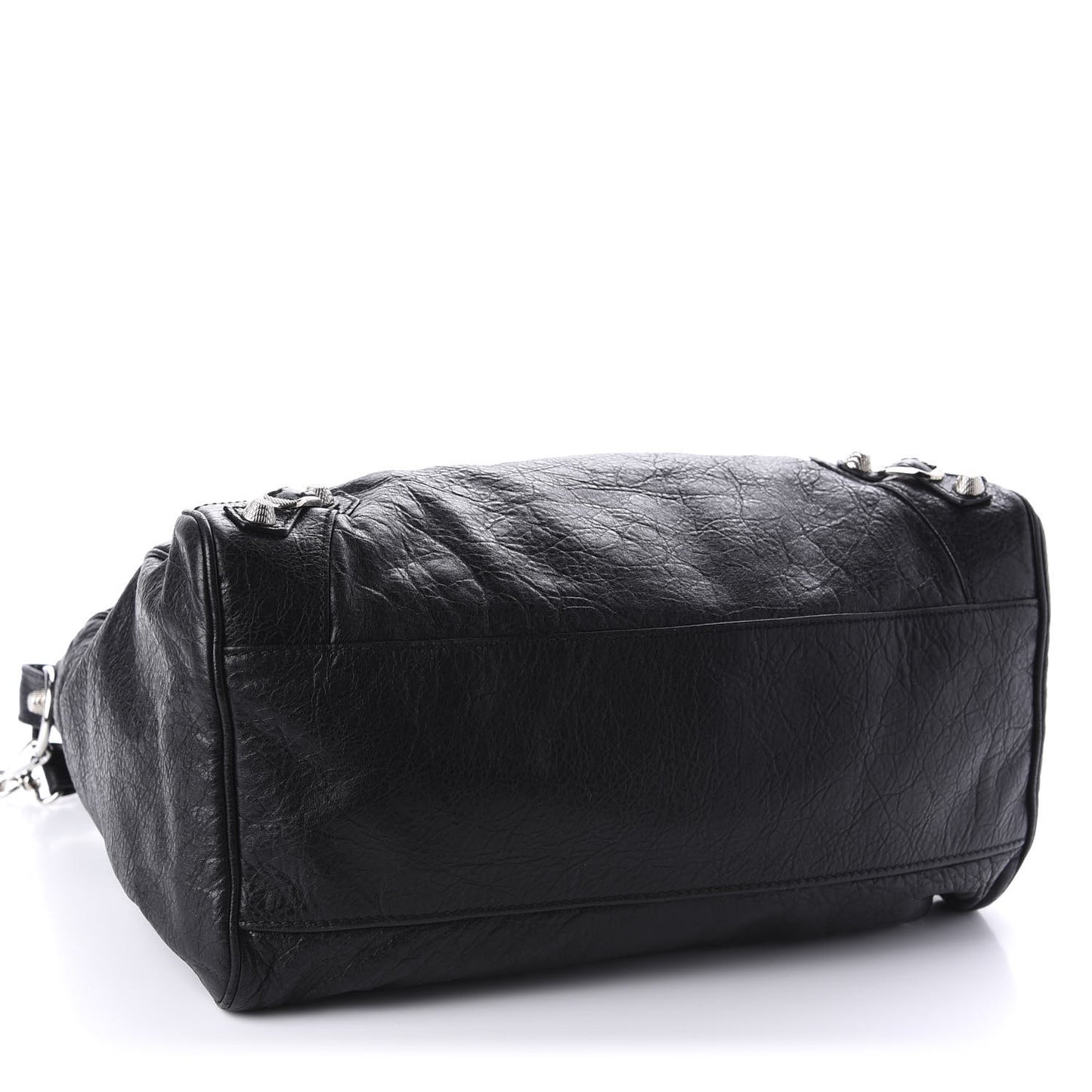 Agneau Giant 12 Silver Hardware Velo Black