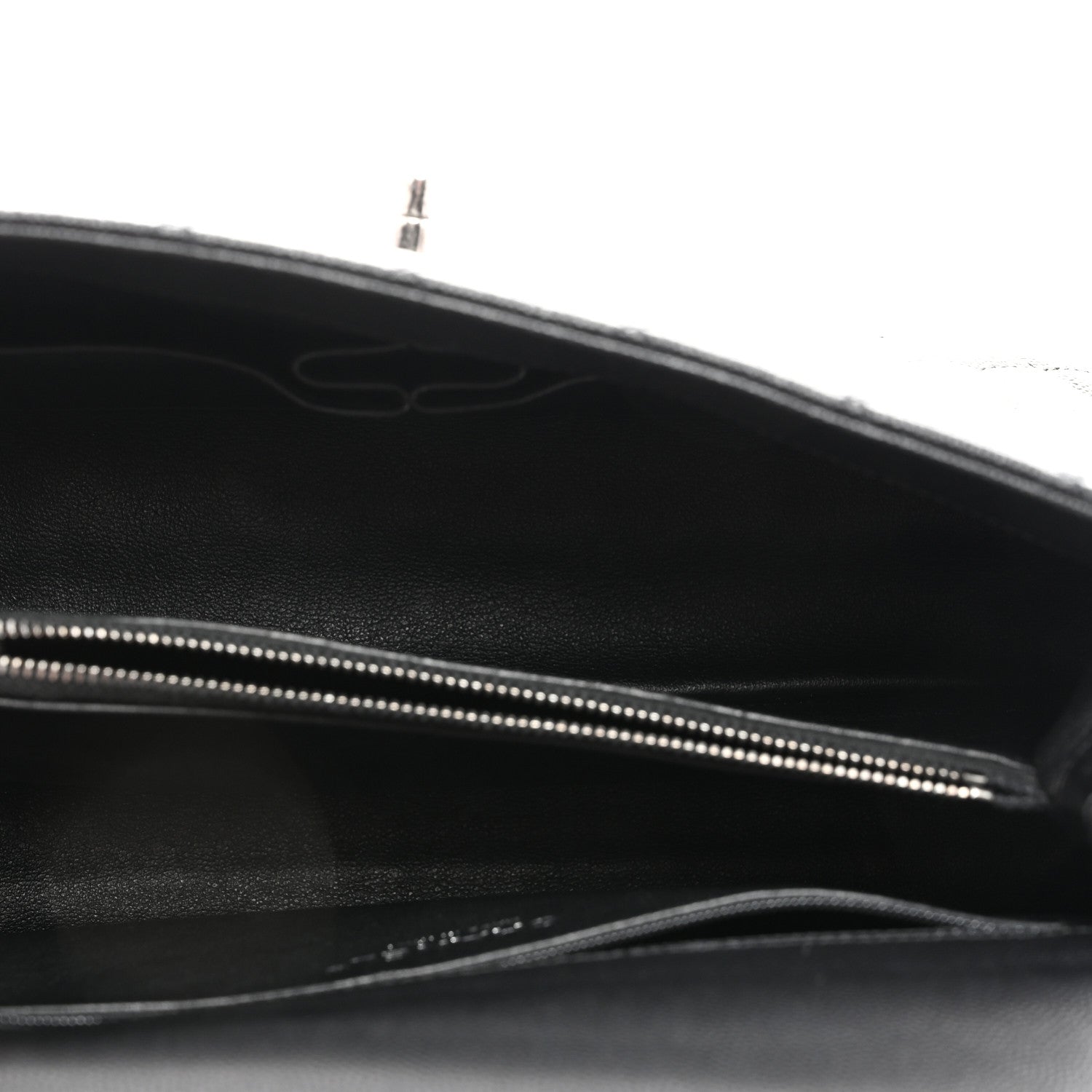 Chanel Caviar Lizard Embossed Quilted Small Coco Handle Flap Black 5 of 10