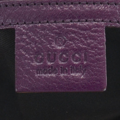 Gucci Leather Blondie Satchel Purple 5 of 7