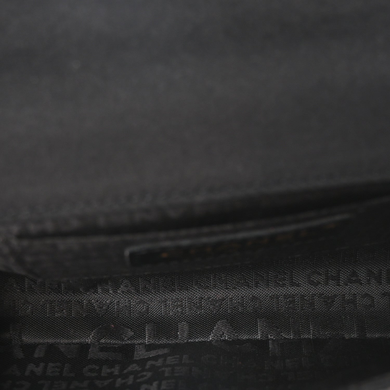Chanel Satin Chocolate Bar Quilted Camellia Rectangular Mini Flap Black 5 of 10