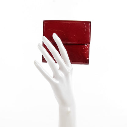 Louis Vuitton Vernis Elise Wallet Pomme D'Amour 2 of 7