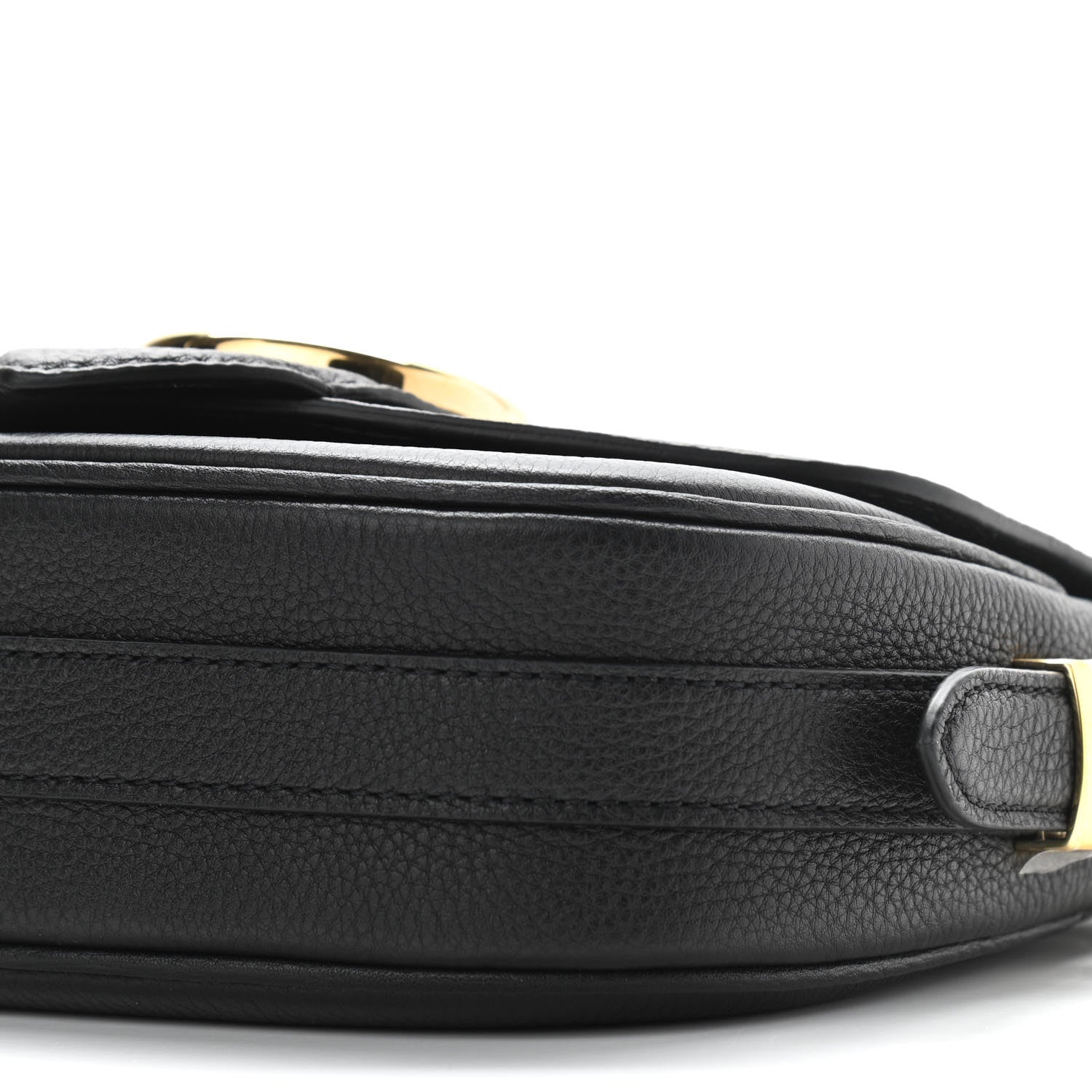 Louis Vuitton Grained Calfskin LV Pont 9 Soft PM Black 9 of 10