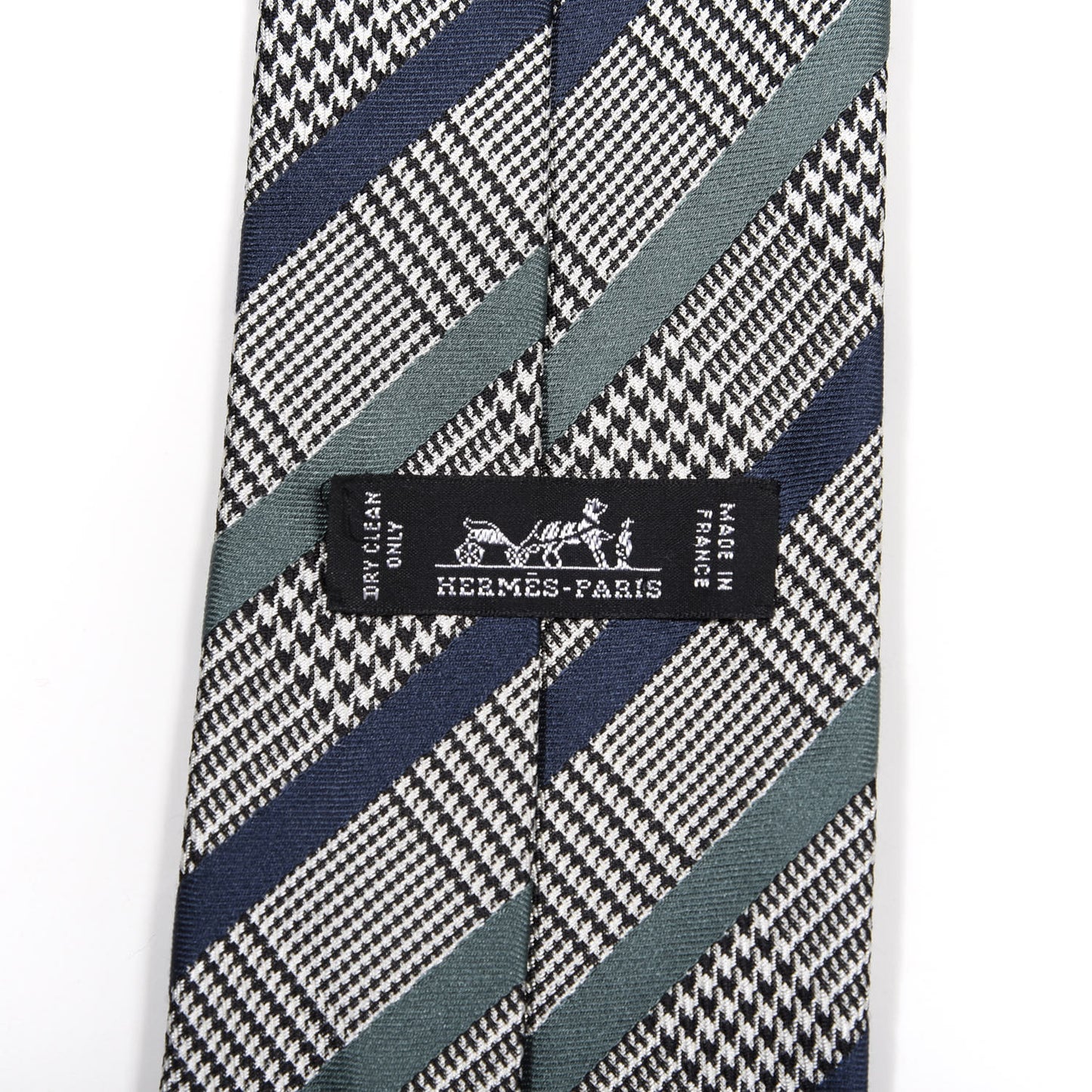 Silk Mens Checked Neck Tie
