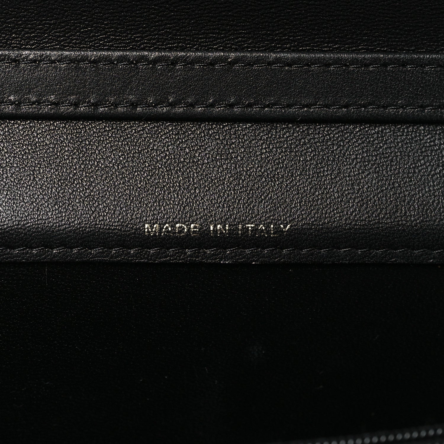 Chanel Lambskin Quilted CC Clutch On Chain Black 7 of 12