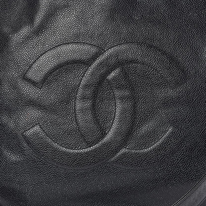 Chanel Caviar Large CC Shoulder Bag Black 11 of 11