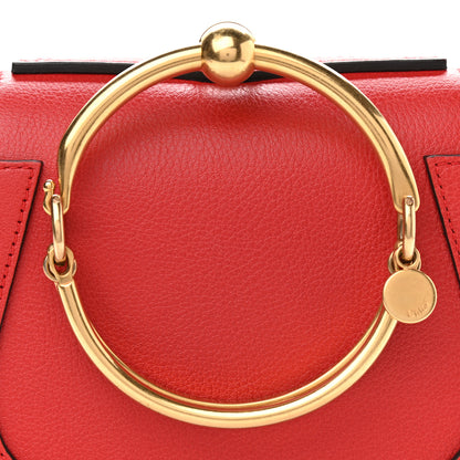 Chloe Calfskin Small Nile Bracelet Bag Earthy Red 8 of 13