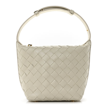 Bottega Veneta Calfskin Nappa Intrecciato Candy Wallace Sea Salt 1 of 9