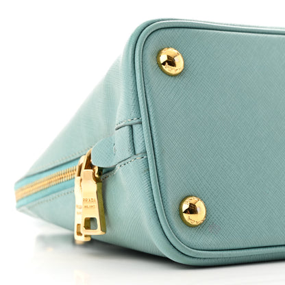 Prada Saffiano Lux Small Promenade Tote Anice 10 of 13