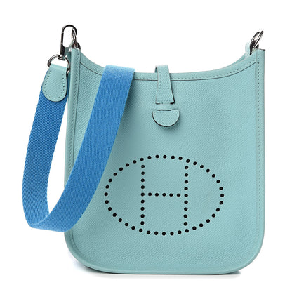 Hermes Epsom Amazone Evelyne TPM Bleu Atoll Bleu Zanzibar 1 of 11