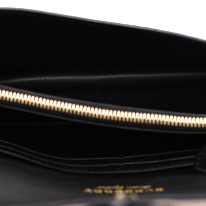 Burberry House Check Bridle Calfskin Small Buckle Bag Black 5 of 11