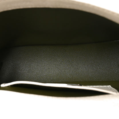 Bulgari Iridescent Calfskin Matelasse Serpenti Cabochon Shoulder Bag White 5 of 11
