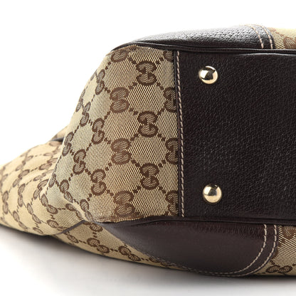 Gucci Monogram Medium Princy Tote Dark Brown 8 of 12