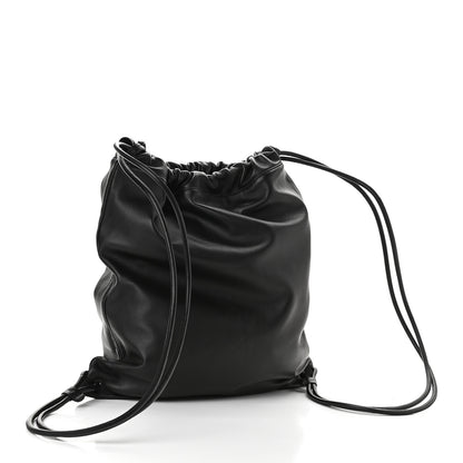 Saint Laurent Lambskin Teddy Drawstring Backpack 4 of 8