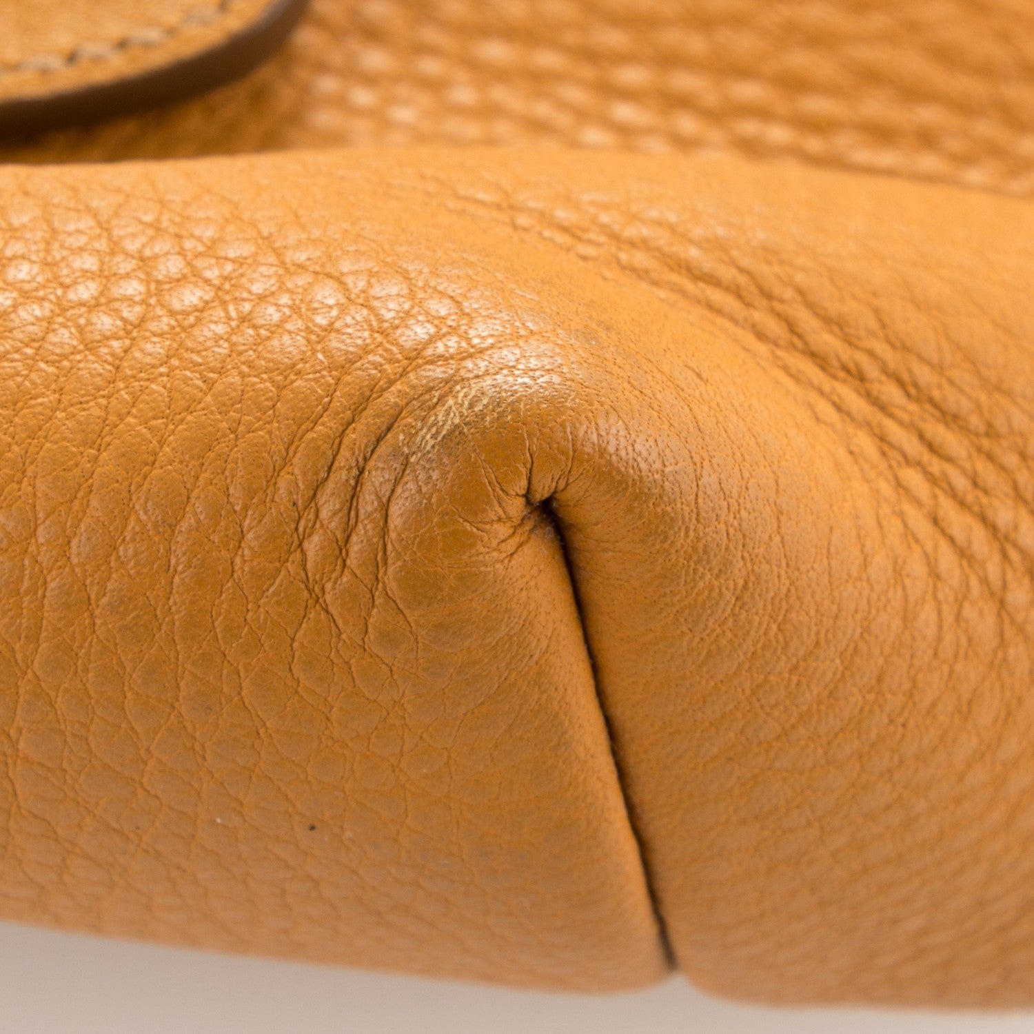 Prada Vitello Daino Tote Ambra 8 of 9