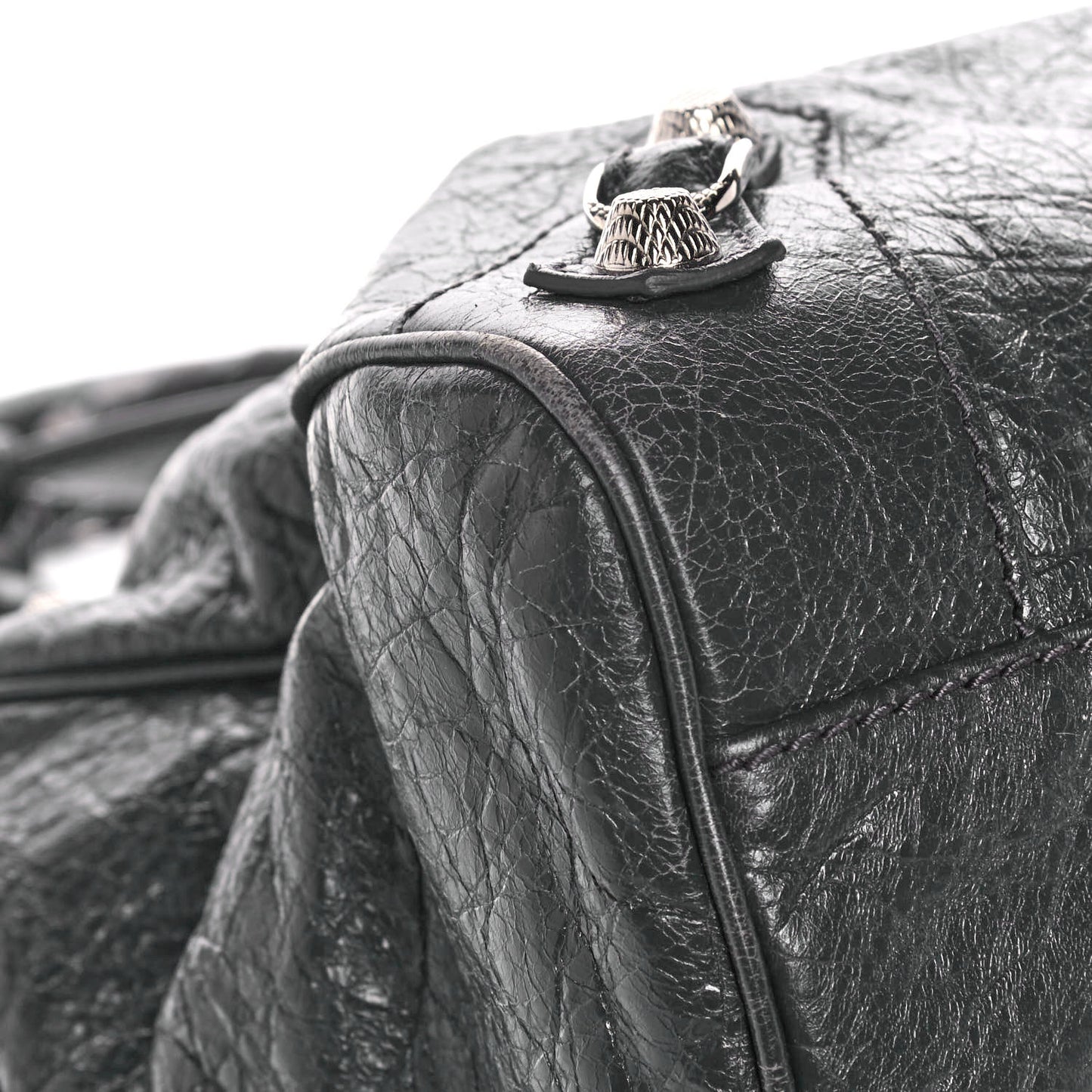 Agneau Giant 12 Silver Hardware Velo Gris Fossile Anthracite