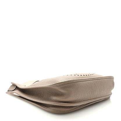 Hermes Taurillon Clemence Evelyne III PM Gris Tourterelle 3 of 8