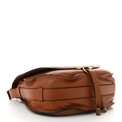 Chloe Calfskin Medium Marcie Round Crossbody Bag Tan 4 of 11