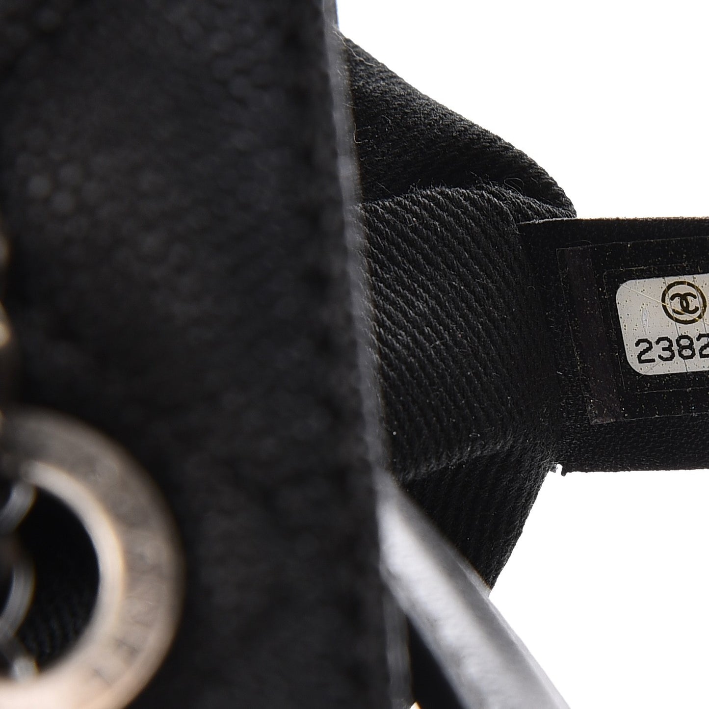Caviar Quilted Small CC Bucket Bag Black