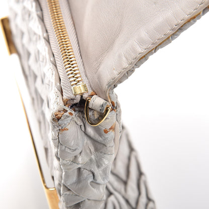Jimmy Choo Eel Skin Python Carolina Clutch 7 of 12