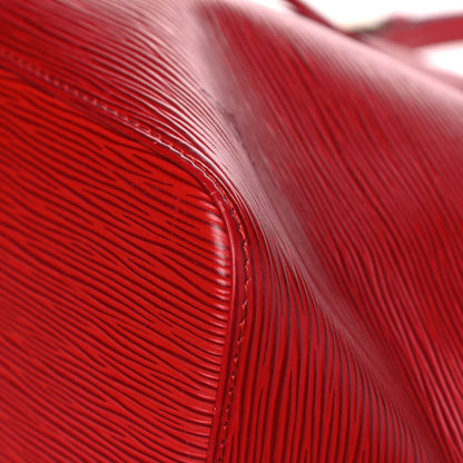 Louis Vuitton Epi Petit Noe Castillan Red 7 of 17