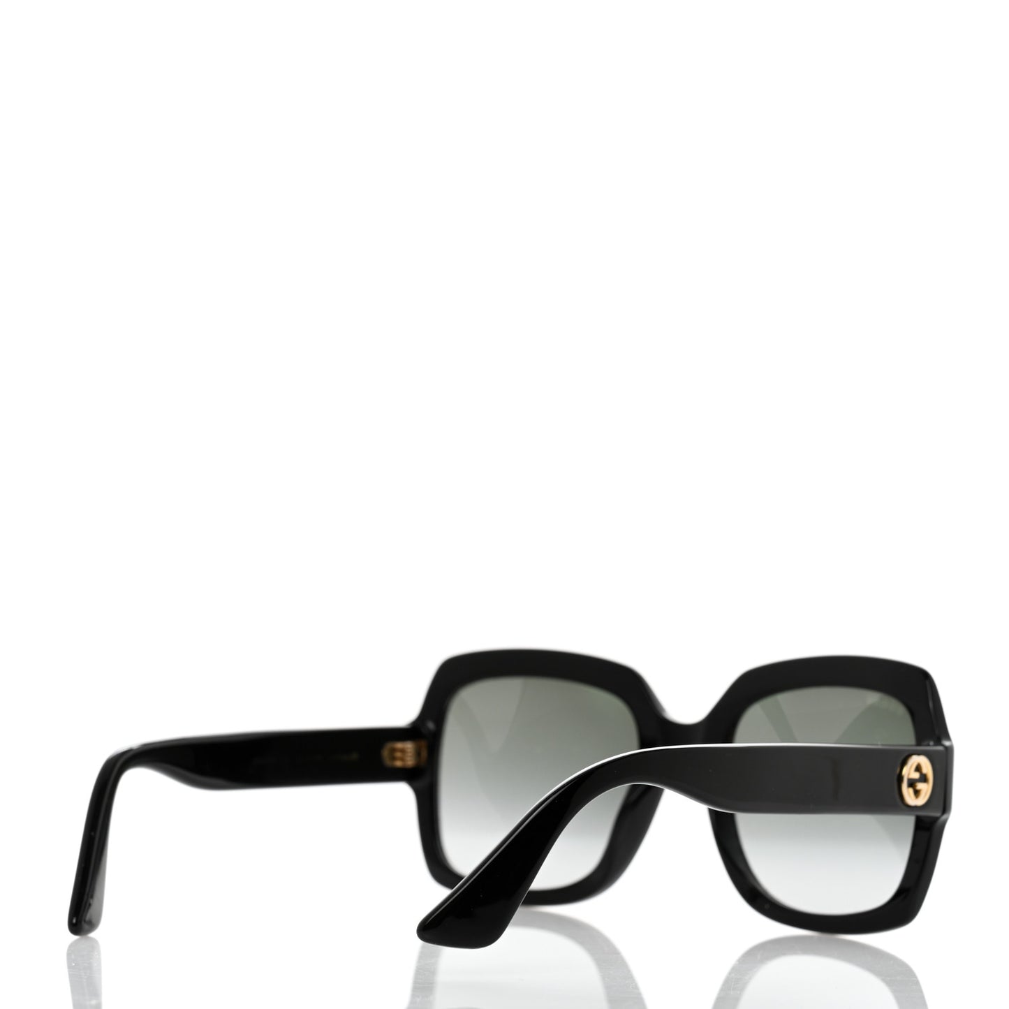Acetate Square Frame Sunglasses GG0036S Black