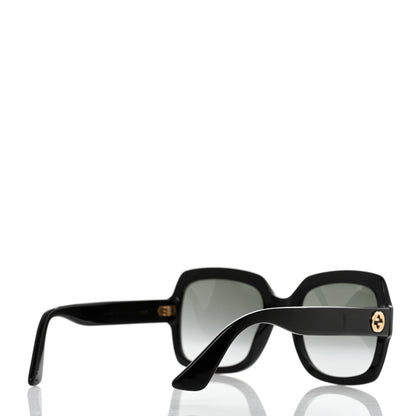Gucci Acetate Square Frame Sunglasses GG0036S Black 4 of 8