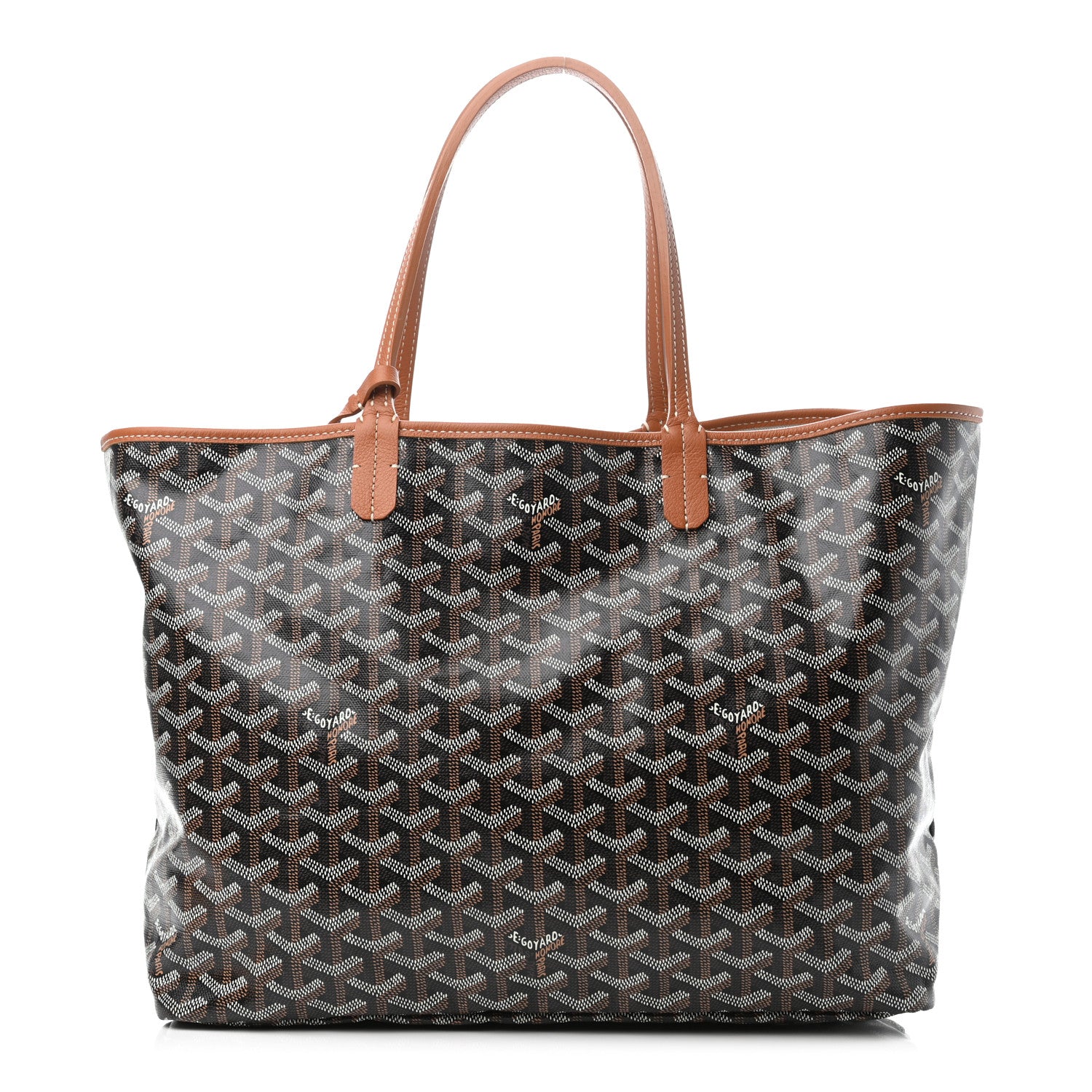 Goyard Goyardine Saint Louis PM Black Gold 1 of 4