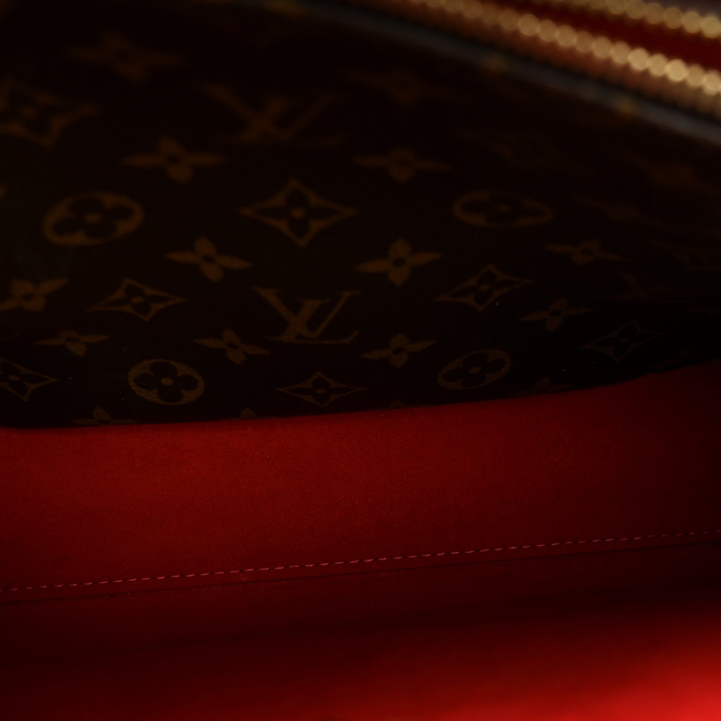 Monogram Flower Tote Coquelicot