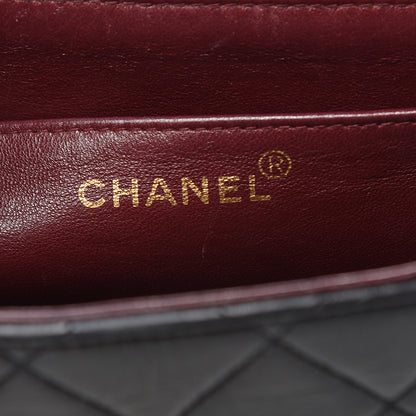 Chanel Lambskin Quilted Jumbo Single Flap Black 6 of 21
