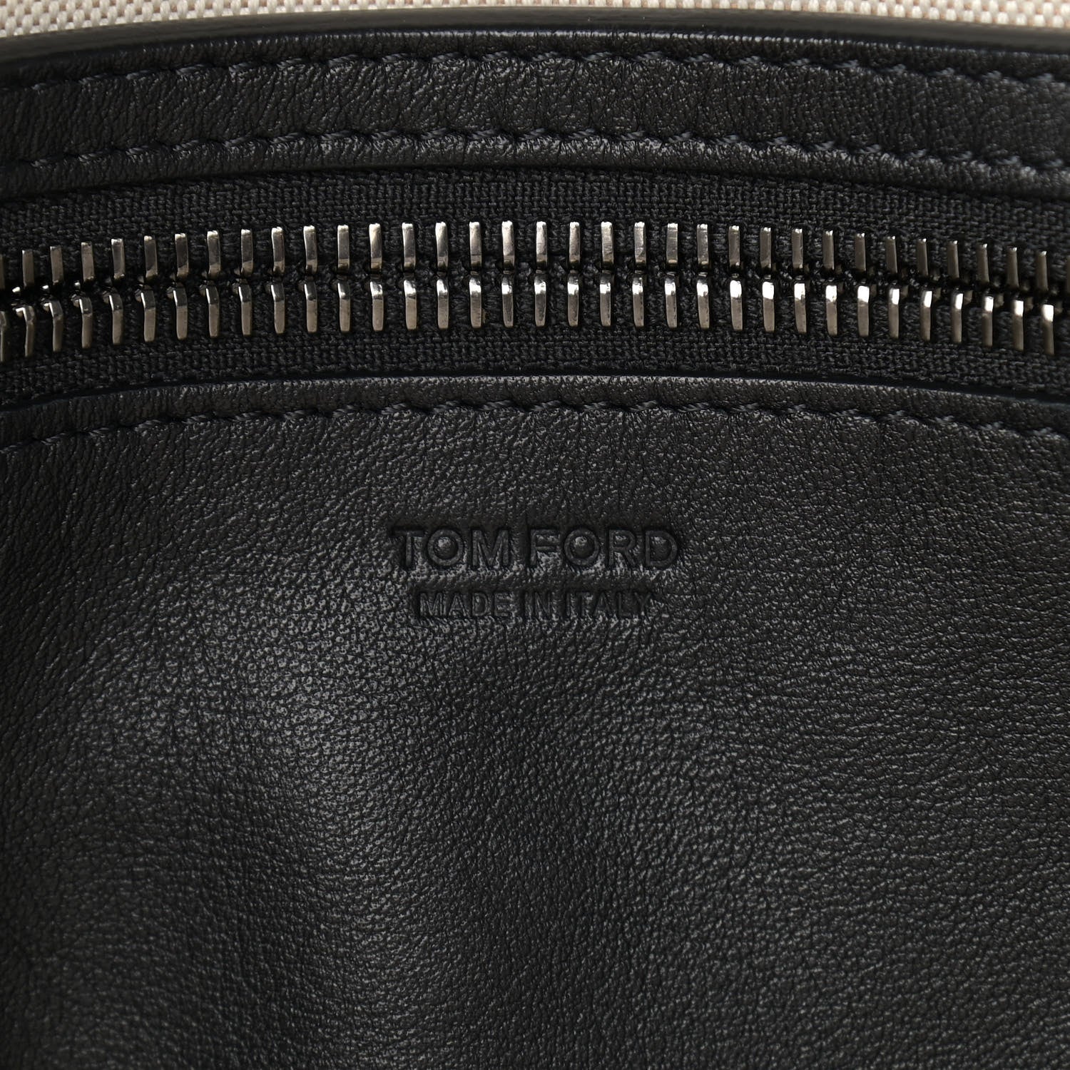 Tom Ford Calfskin Natalia Tote Black 6 of 10