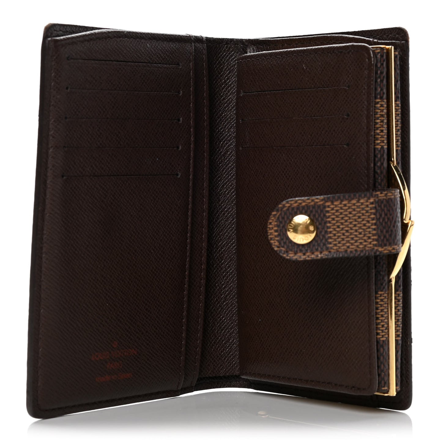 Damier Ebene French Purse Wallet