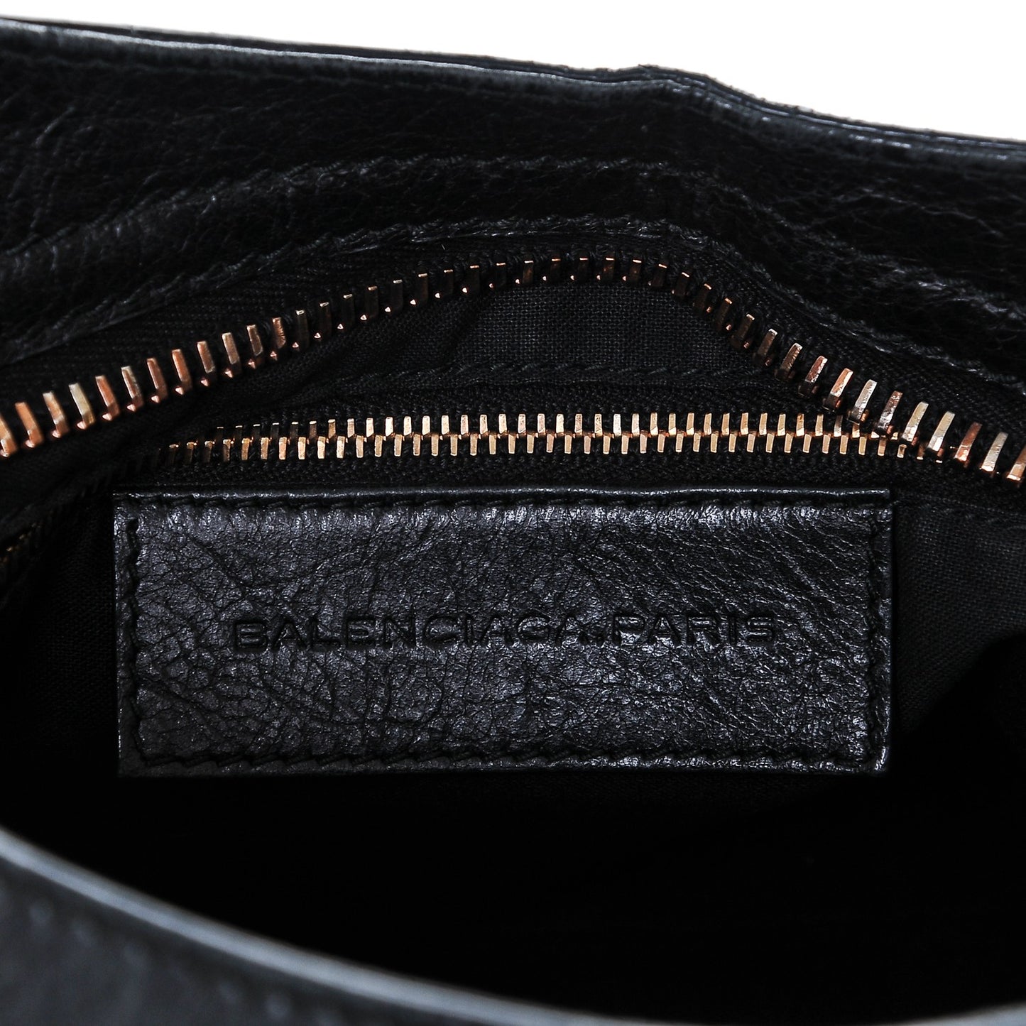 Agneau Giant 21 Rose Gold Hardware City Black