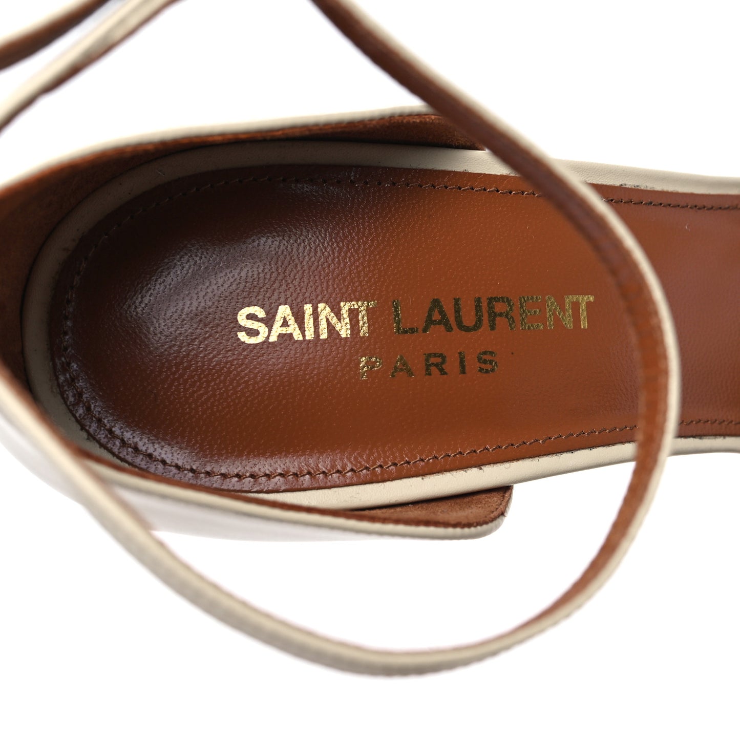 Calfskin 110 Opyum Sandals 40 Real Beige