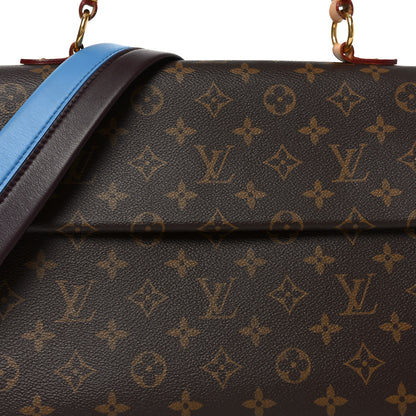 Louis Vuitton Monogram Cluny MM Blue Glacial 7 of 9