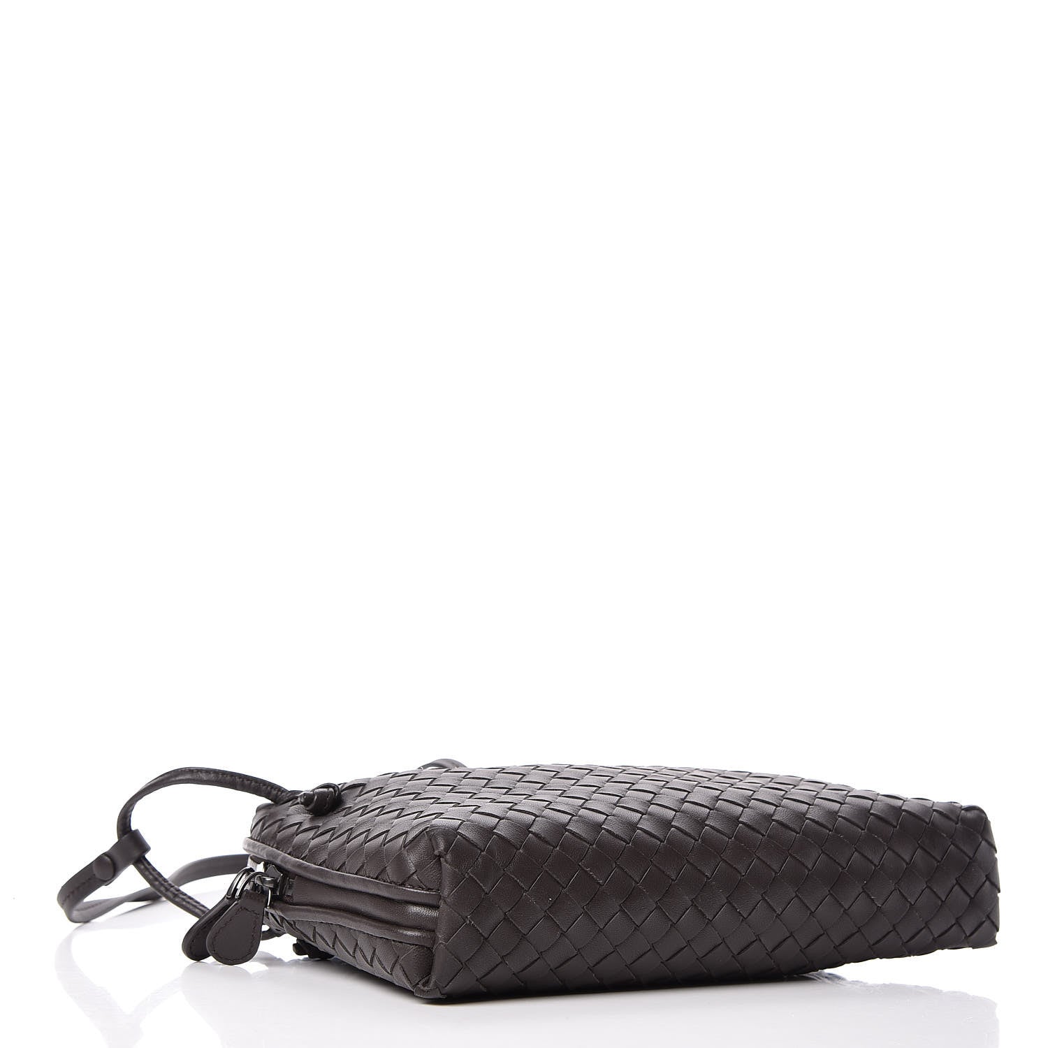 Bottega Veneta Nappa Intrecciato Pillow Crossbody Messenger Ebano 4 of 11