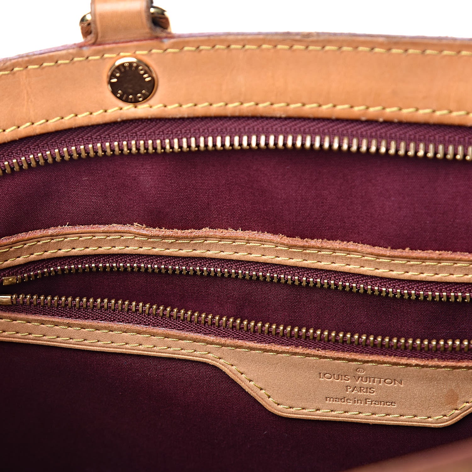 Louis Vuitton Vernis Brea MM Rouge Fauviste 19 of 35