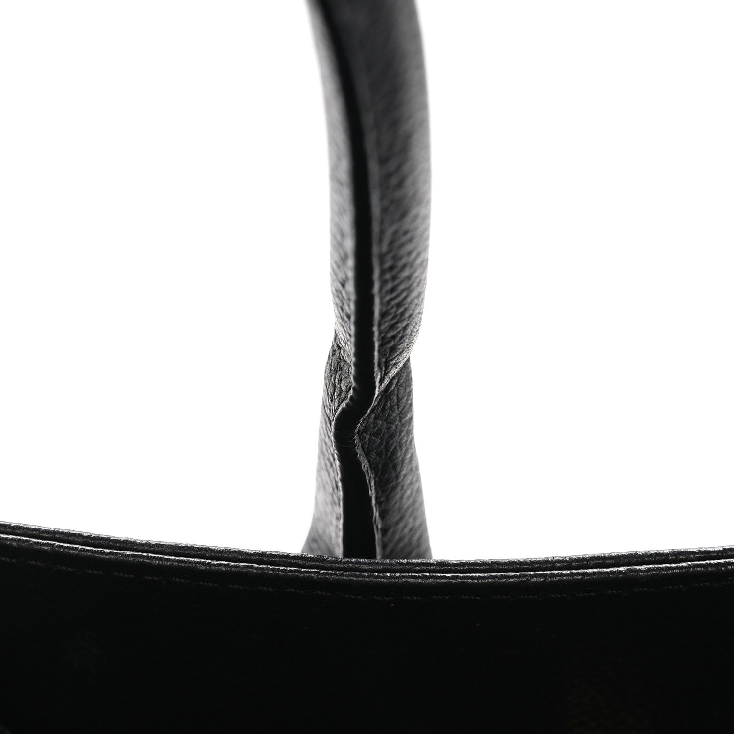 Chanel Calfskin Cerf Executive Shopper Tote Black 11 of 11