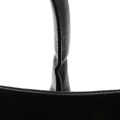 Chanel Calfskin Cerf Executive Shopper Tote Black 11 of 11
