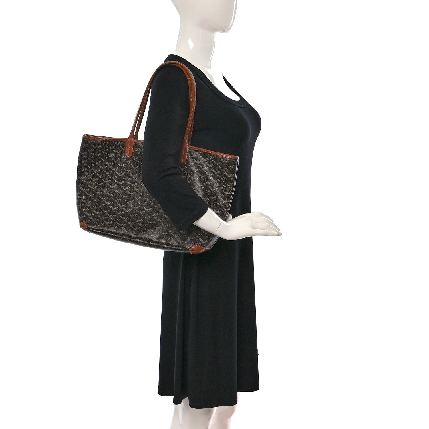 Goyard Goyardine Artois PM Black Gold 2 of 18