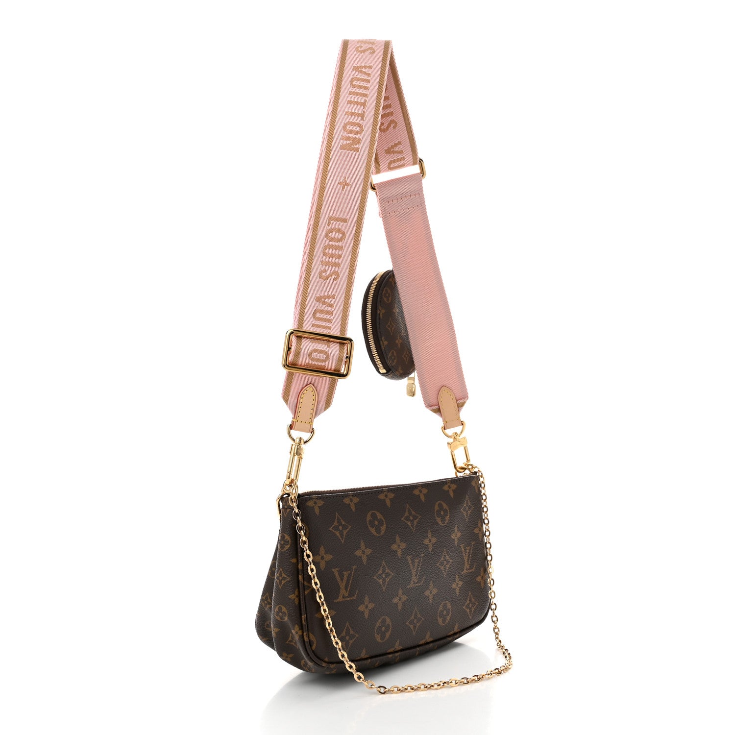 Louis Vuitton Monogram Multi Pochette Accessories Rose Clair 3 of 11