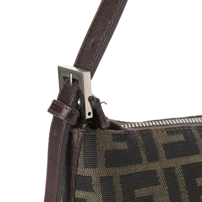 Fendi Zucca Shoulder Bag Tobacco 11 of 15