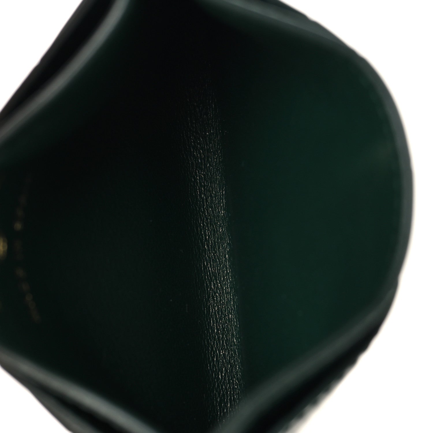 Chanel Calfskin Crocodile Embossed Crococo Card Holder Emerald 5 of 8