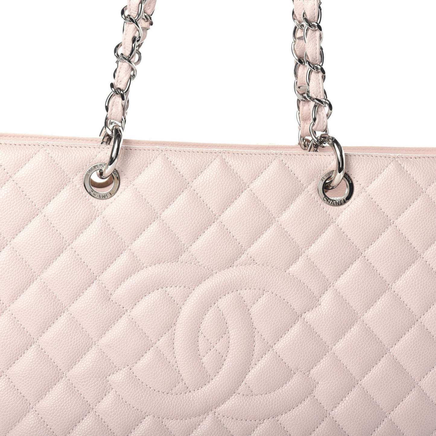 Caviar XL Grand Shopping Tote GST Light Pink