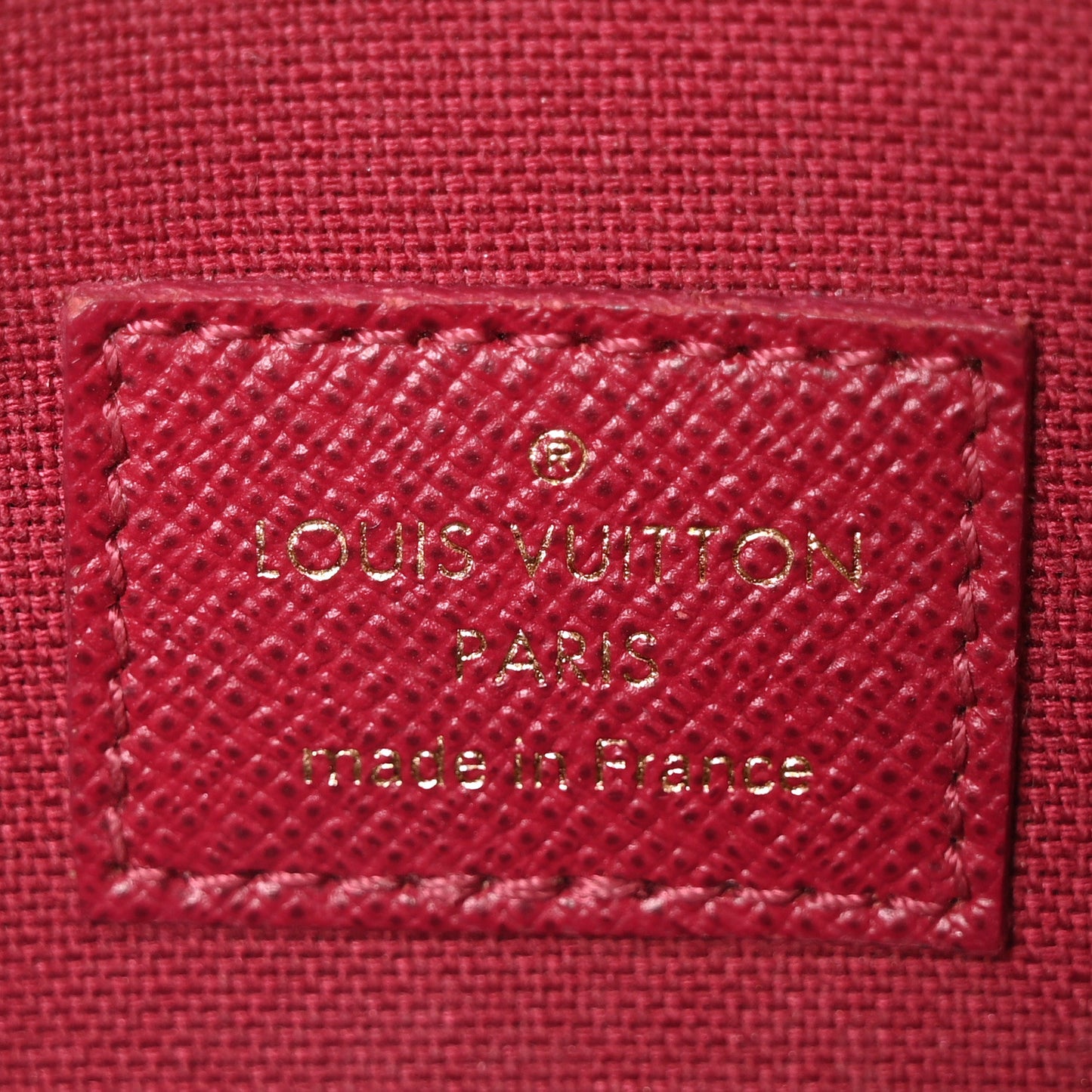 Monogram Pochette Felicie Chain Wallet Fuchsia