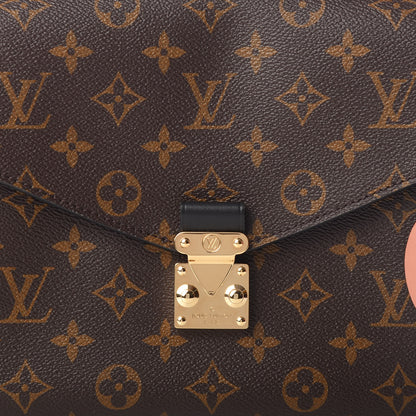 Louis Vuitton Monogram Braided Pochette Metis Coquelicot 7 of 9