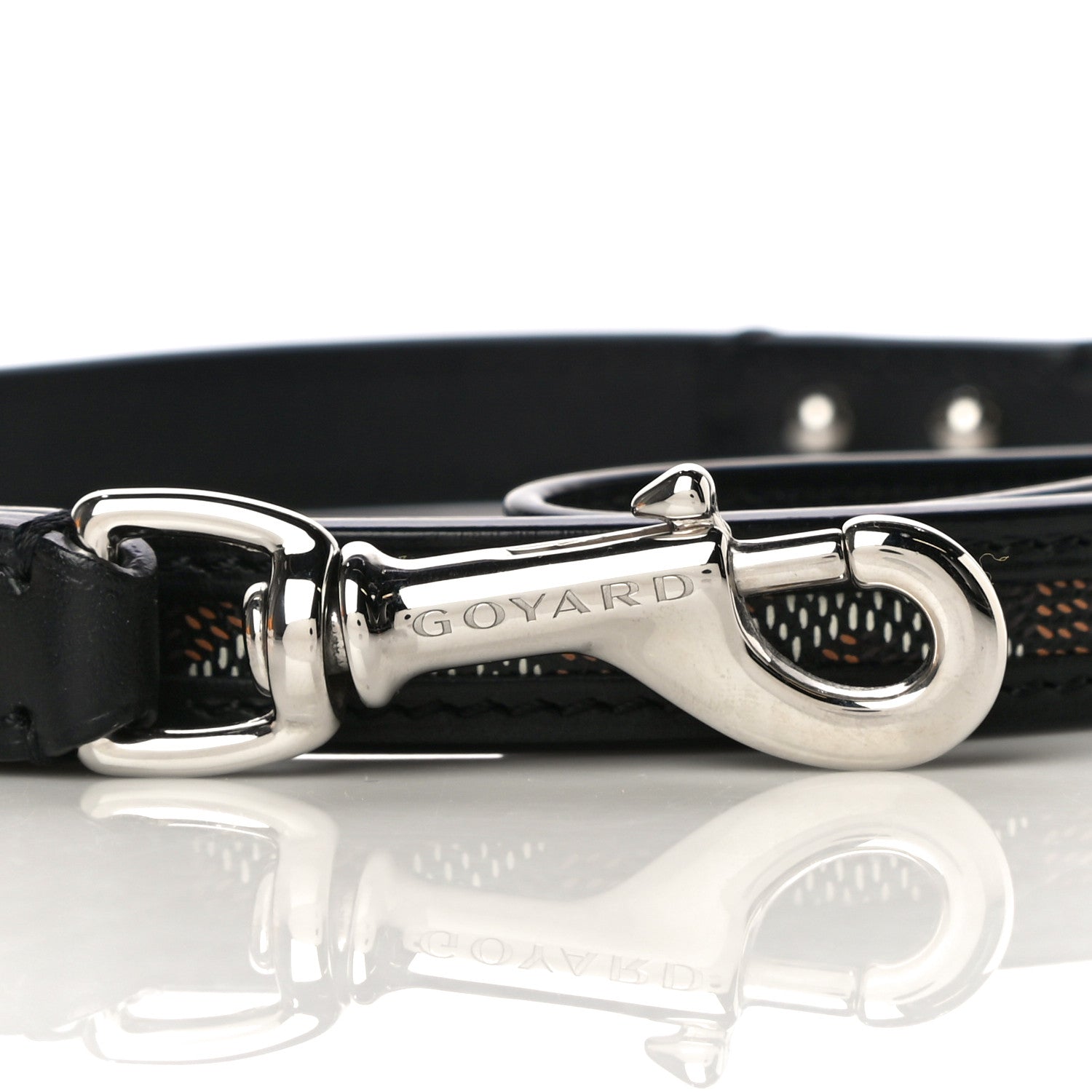 Goyard Goyardine Dog Leash Black 2 of 7