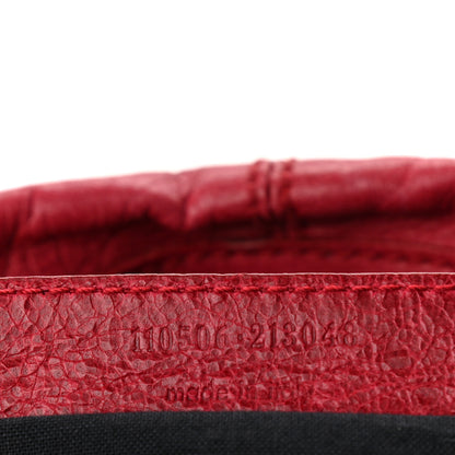Balenciaga Agneau Classic Hardware Weekender Rouge Coquelicot 7 of 13