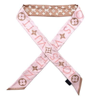 Louis Vuitton Silk Monogram Infinity BB Bandeau Rose Poudre 1 of 5
