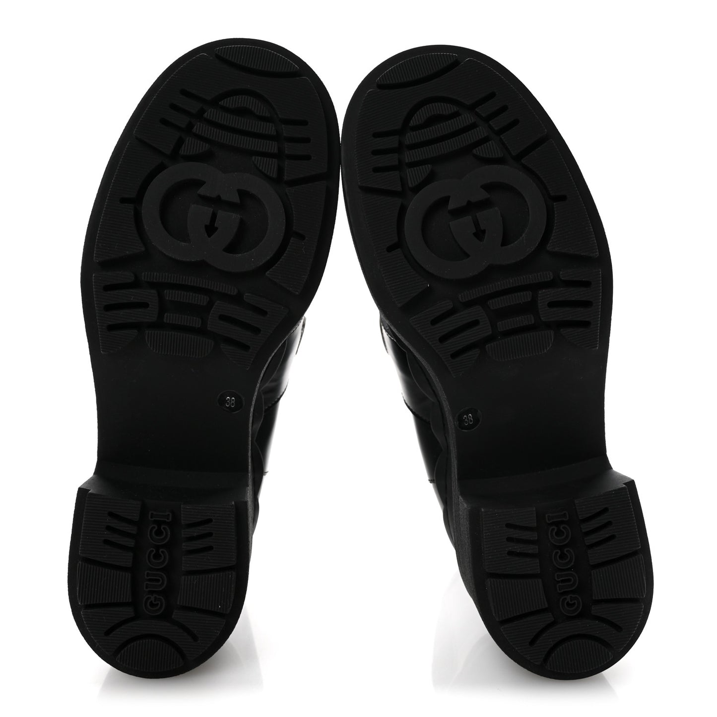 Calfskin Ornella Logo Ankle Boots 38 Black